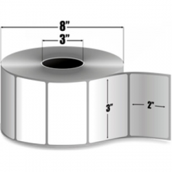 ZEBRA 72285 3" x 2"...